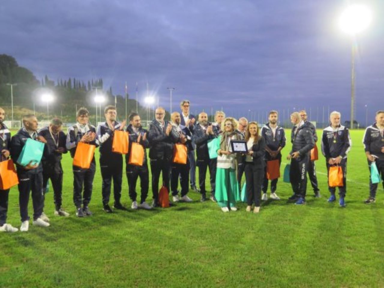 memorial gattavecchi al campo sportivo di Montepulciano